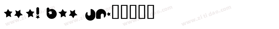 101! B10 Jr字体转换